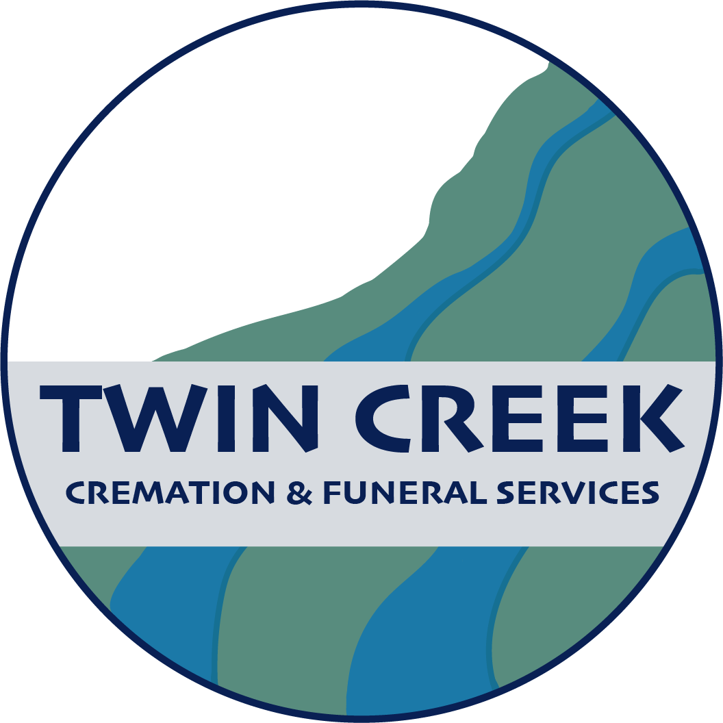 A logo for twin creek cremation and funeral services