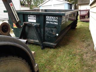 Dumpster Rental Service — Akron, Oh — Glenn's Hauling