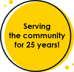 Serving the community for 25 years!