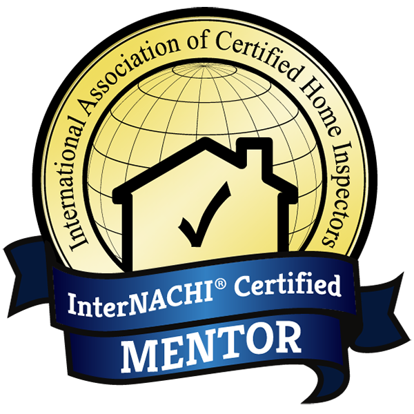 A logo for the international association of certified home inspectors