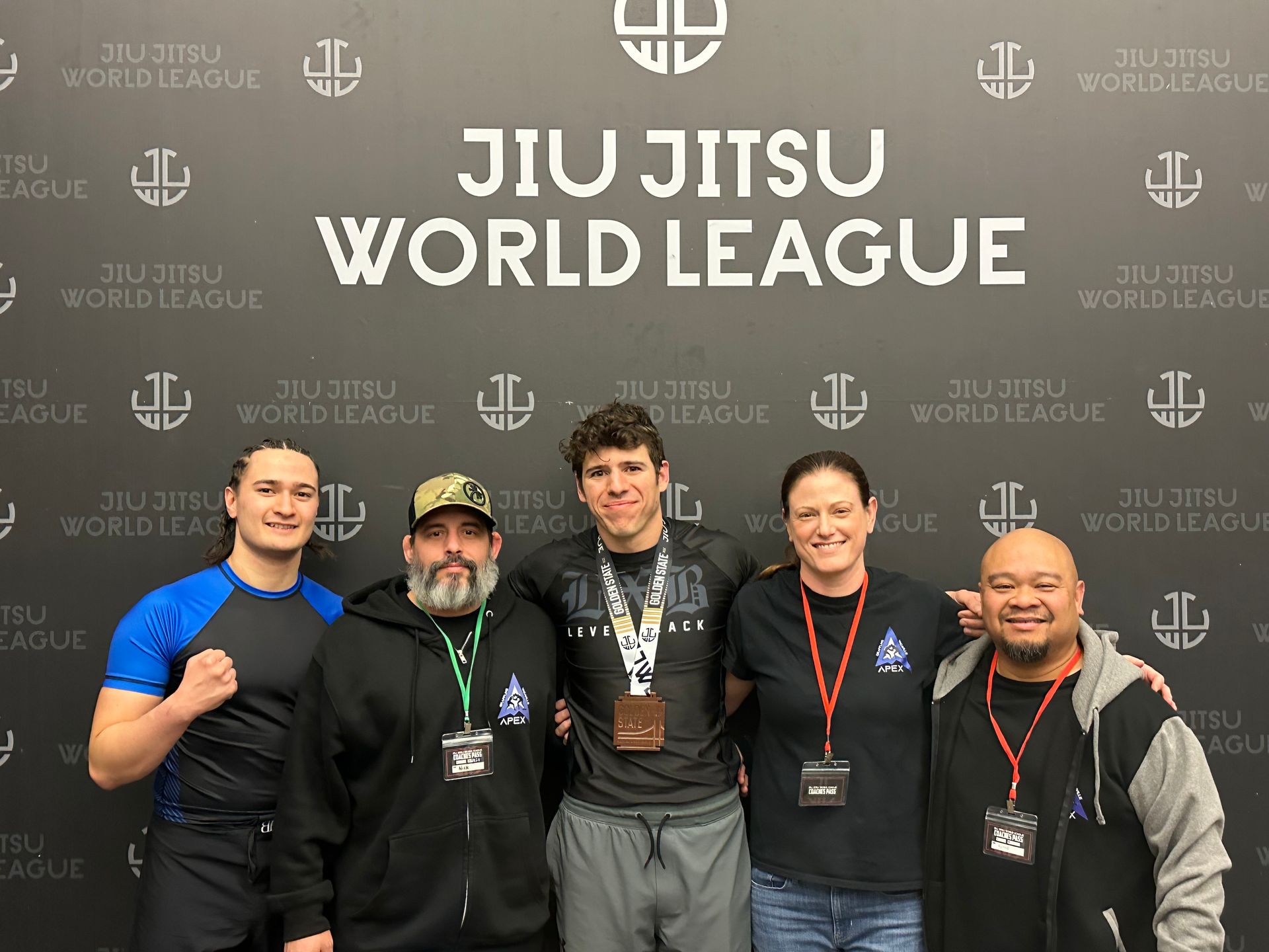 Adults practicing grappling drills at Vacaville Grappling Academy in Vacaville, CA to build fitness.