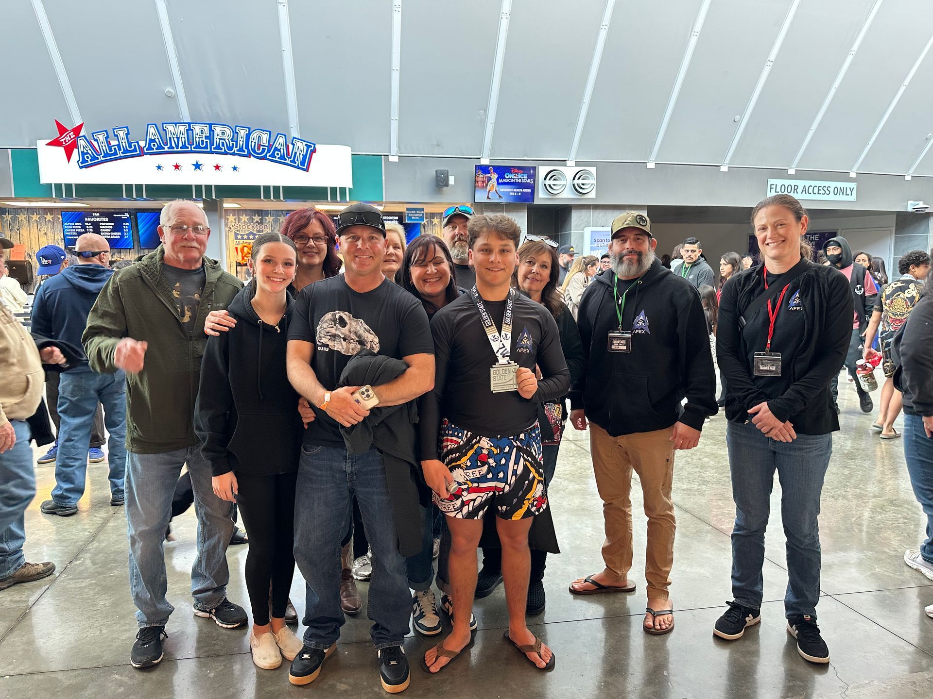 Adults practicing Brazilian Jiu-Jitsu drills at Vacaville Grappling Academy in Vacaville, CA.