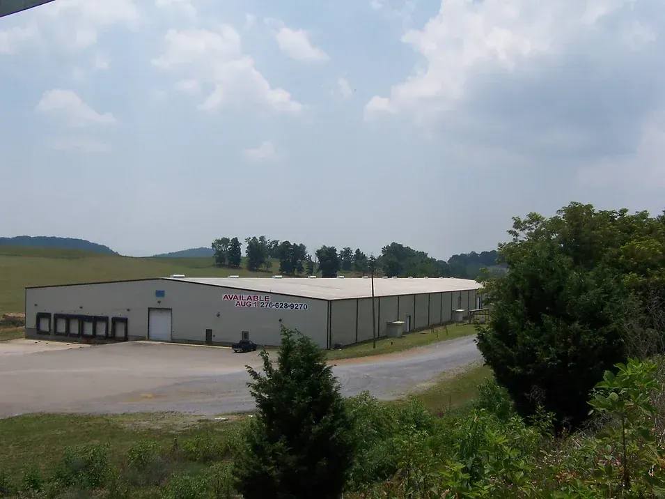 A large building with a sign