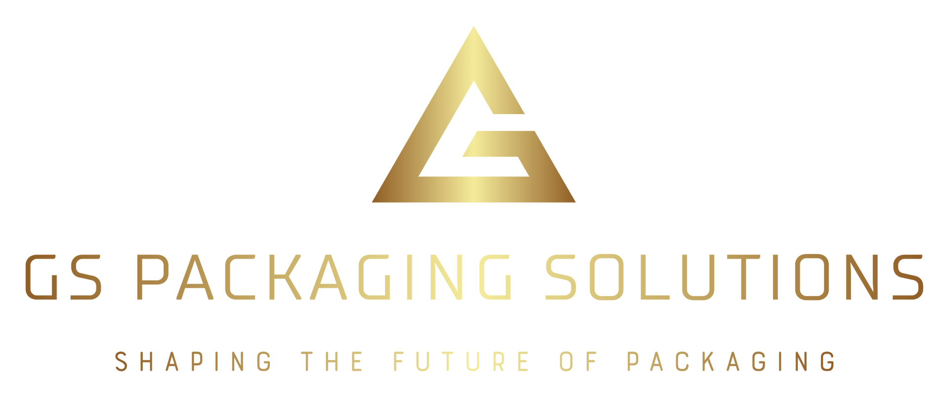 Logotipo da GS Packaging Solutions — tecnologia e inovação em maquinaria de embalagem industrial.