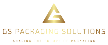 Logotipo da GS Packaging Solutions — tecnologia e inovação em maquinaria de embalagem industrial.