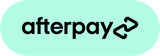 The Afterpay logo: black text reading 