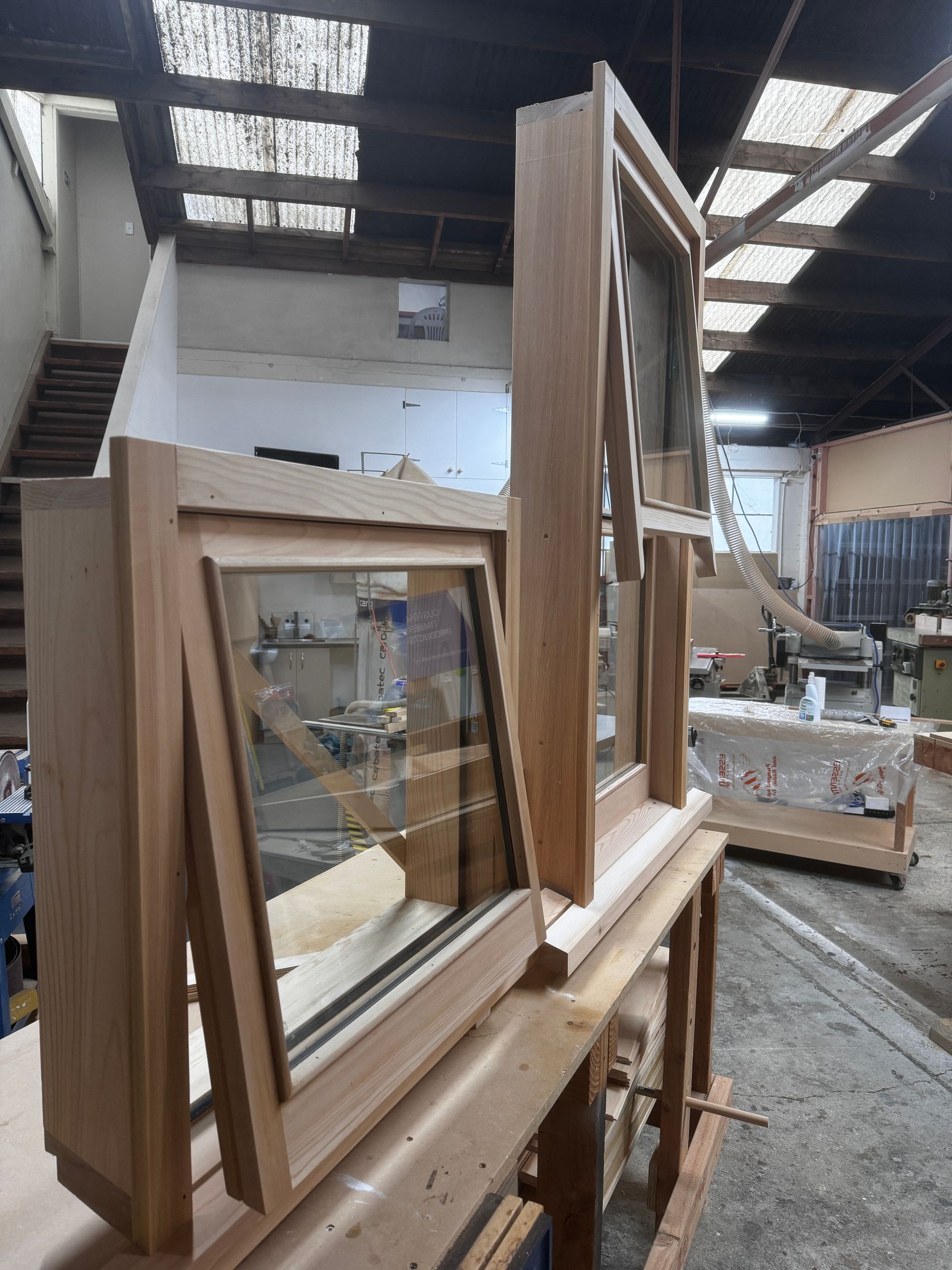 Timber window joinery