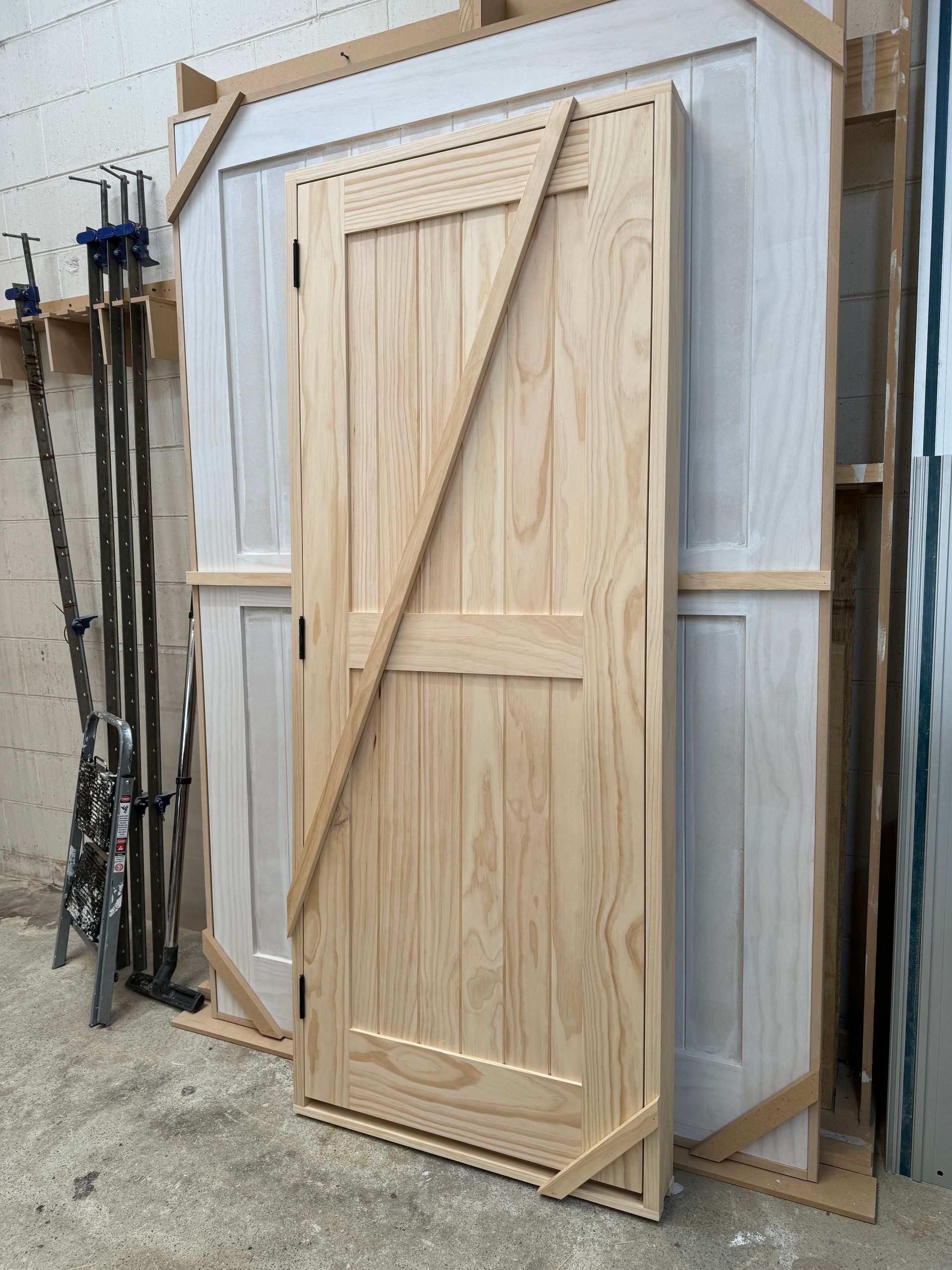 Custom interior pre hung door