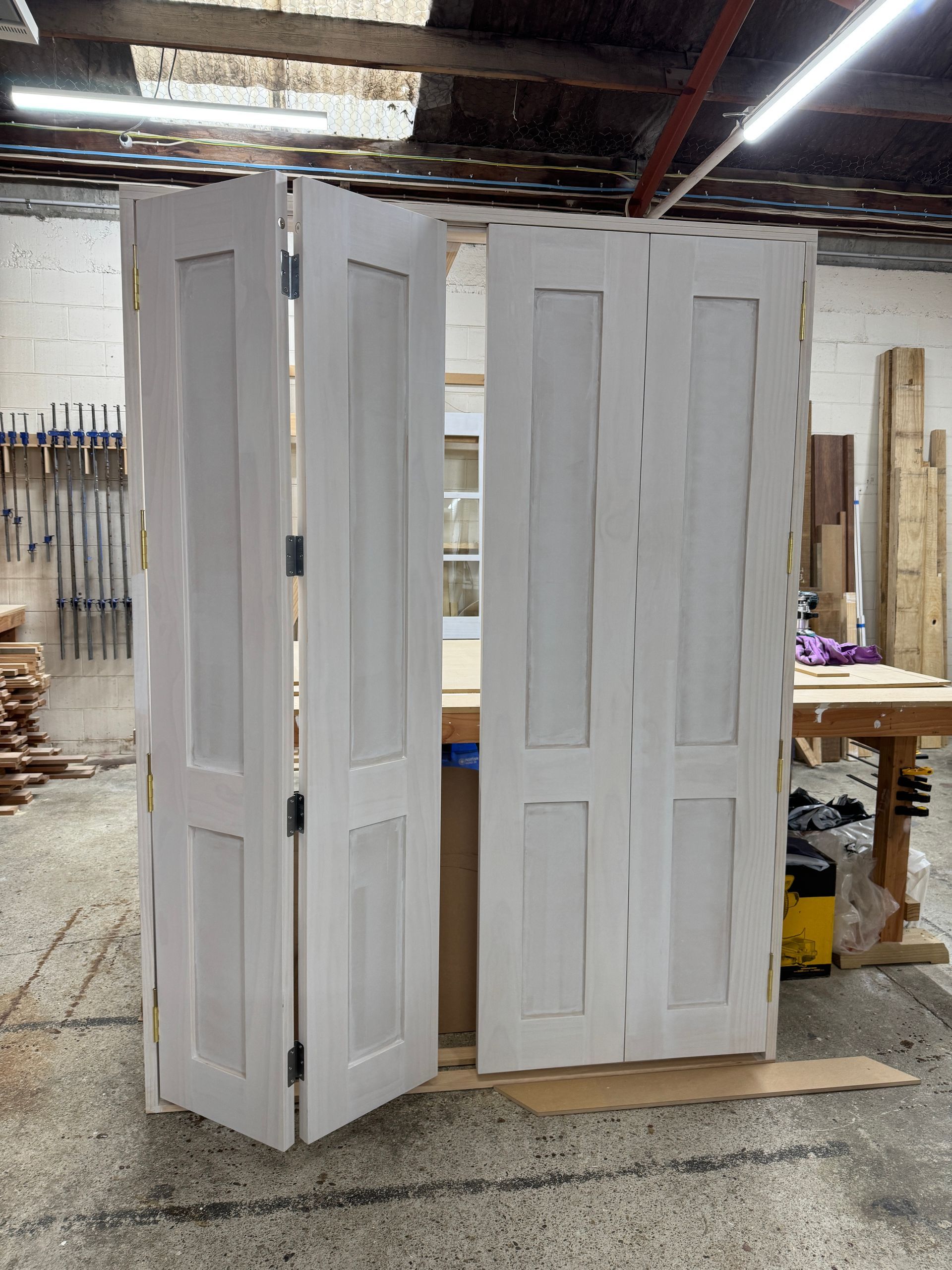 Interior bi-fold doors