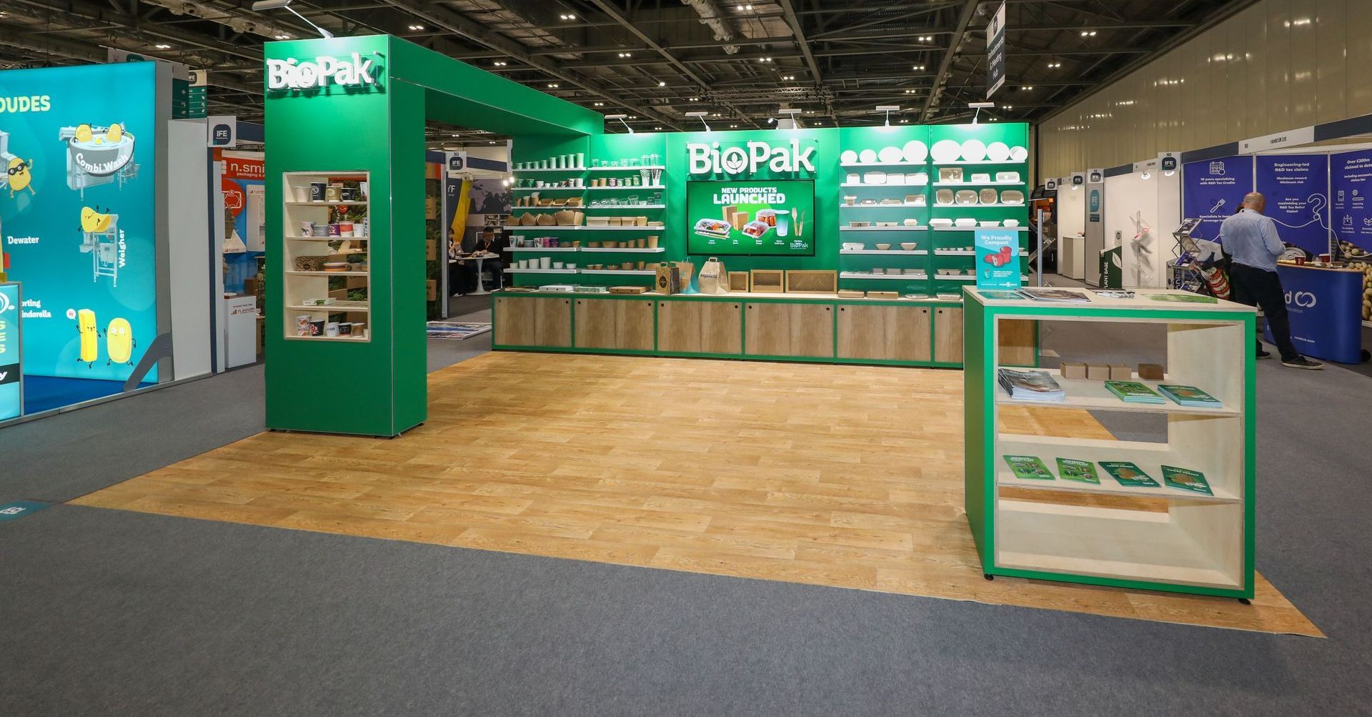 sustainable exhibitions stands