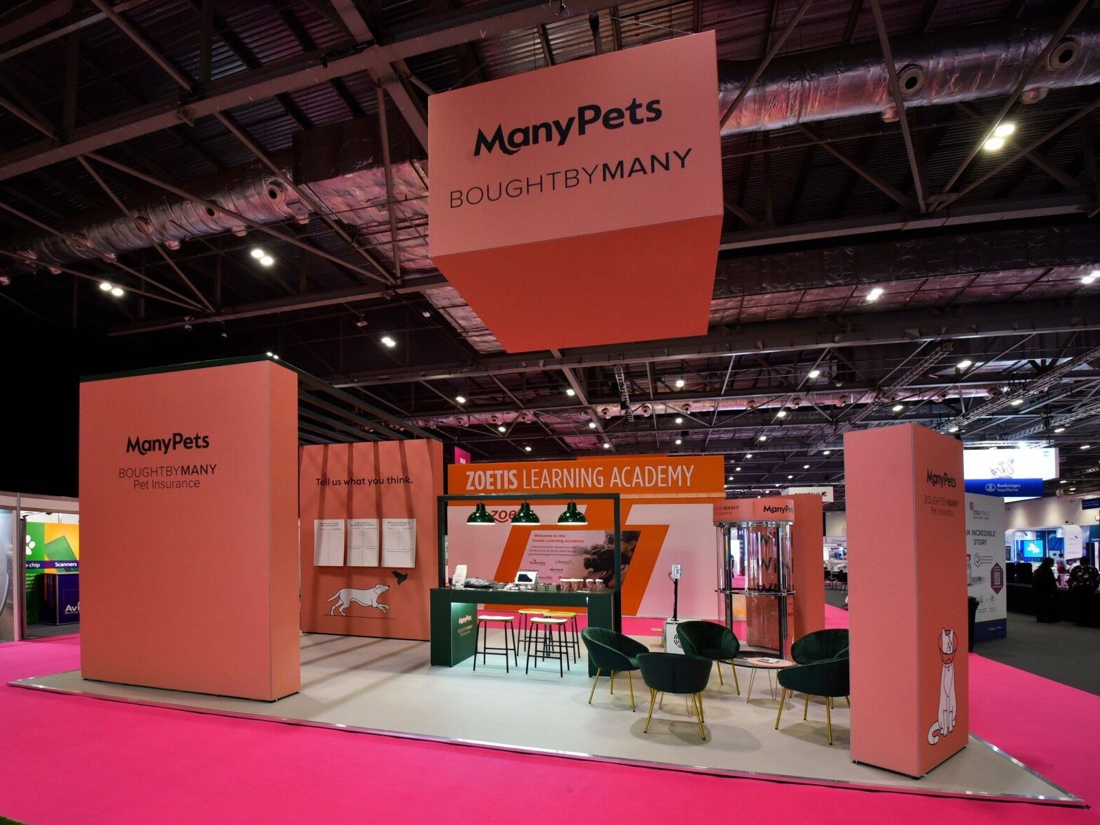 Exhibition Stands Designed by Tecna UK