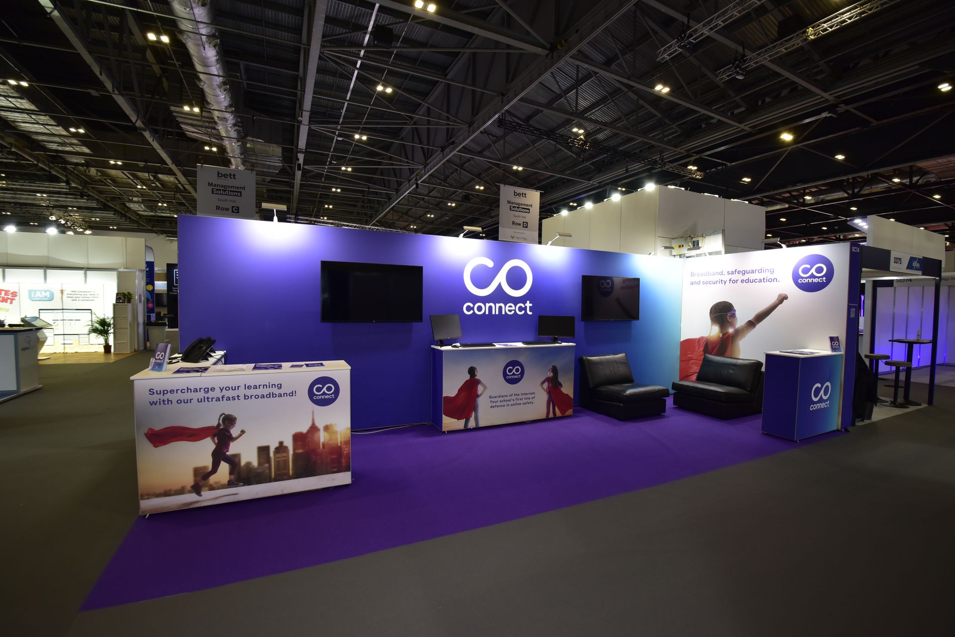 Exhibition stand builders for BETT