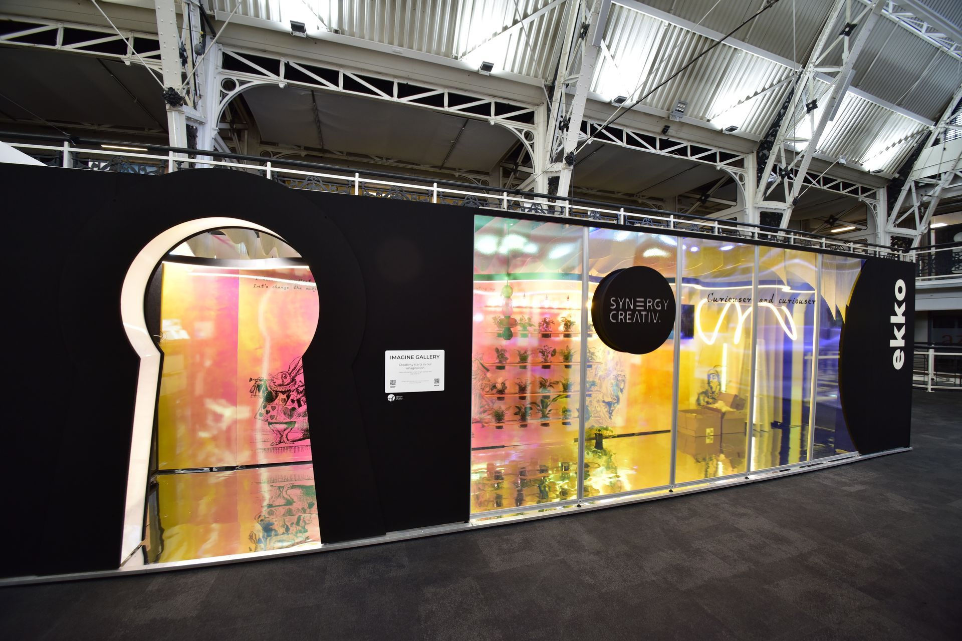 Reusable material used for more sustainable exhibition stands