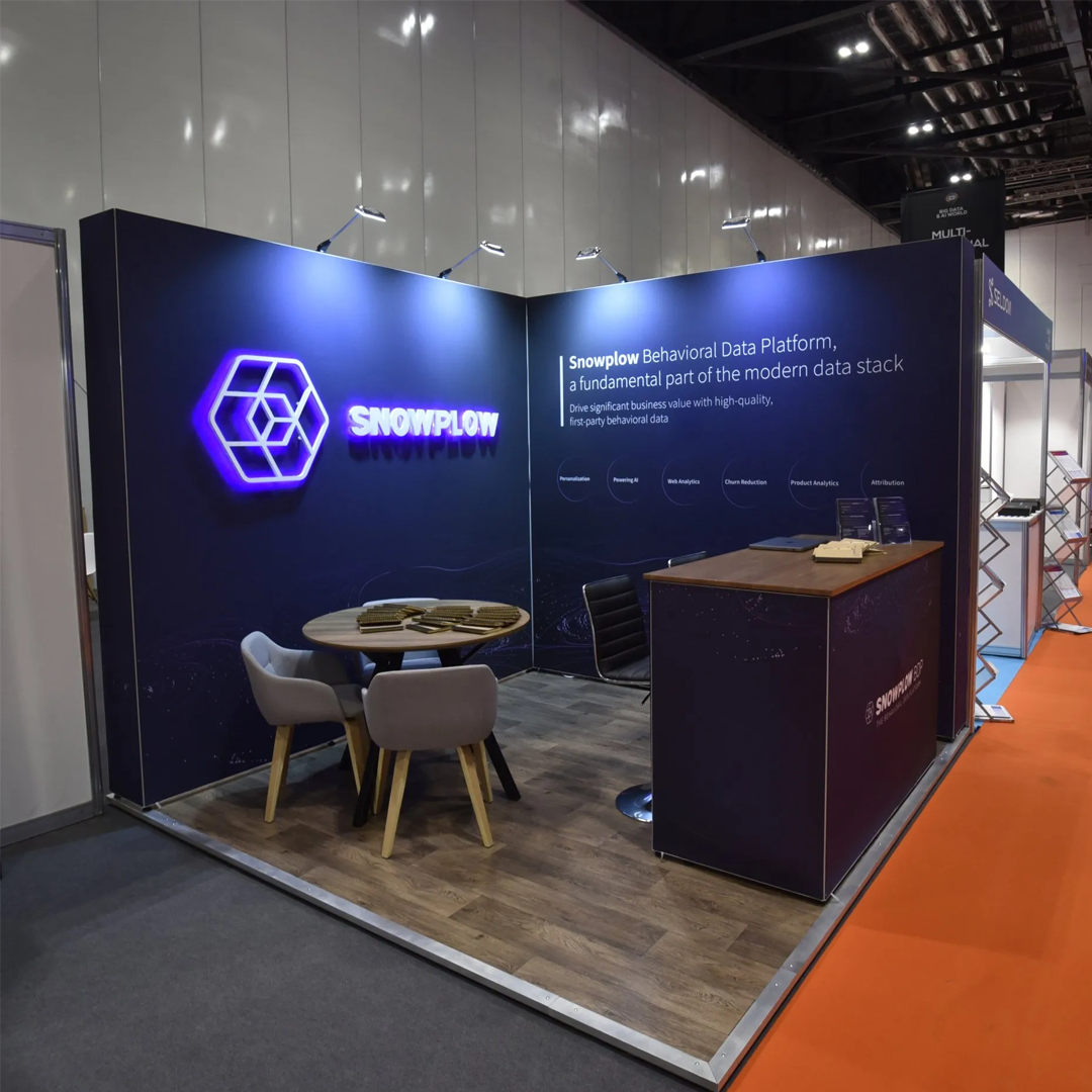 sustainable modular exhibition stand