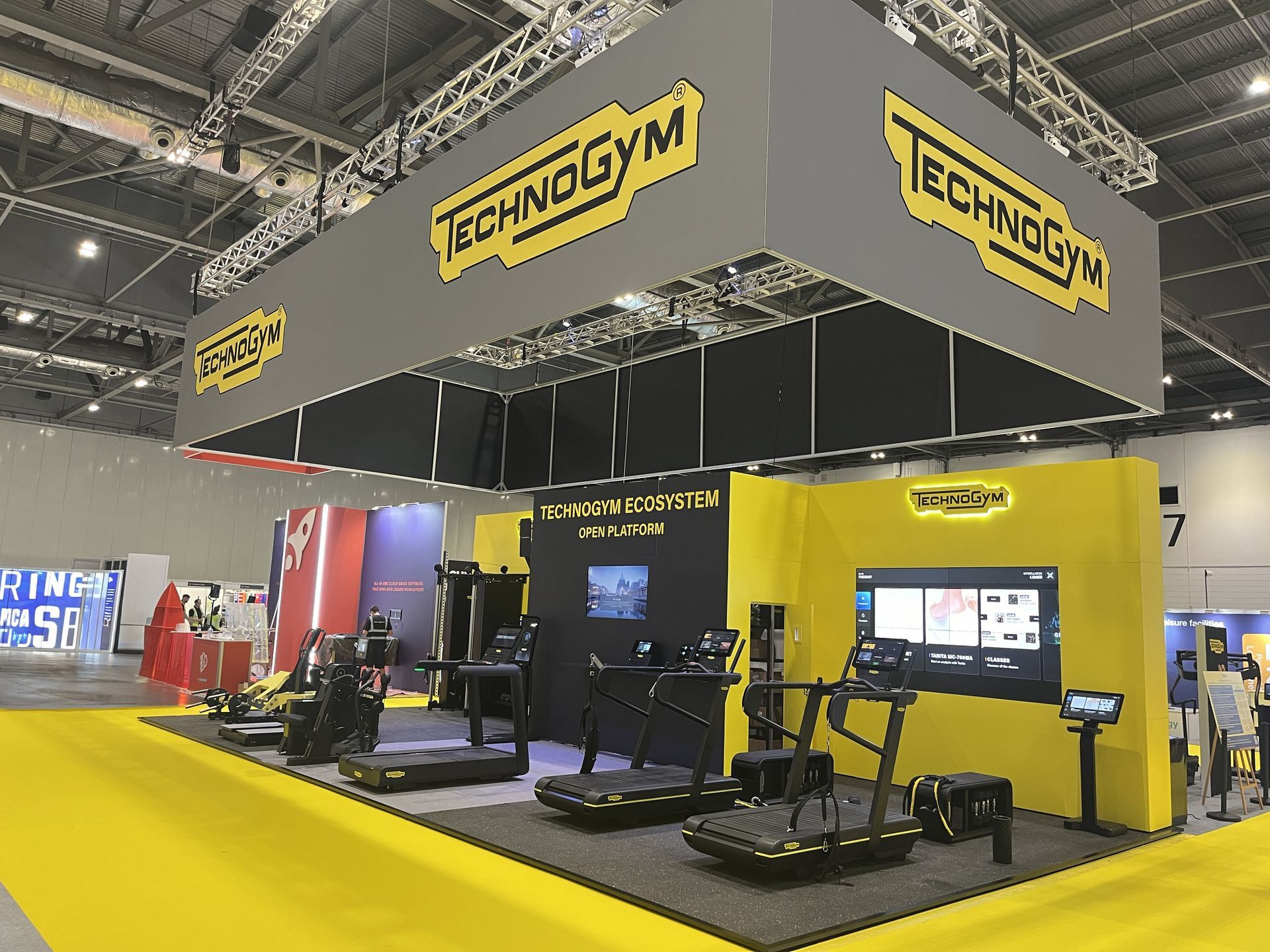 Exhibition Stand built by Tecna UK