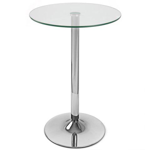 Poseur Table Circular Glass Rental
