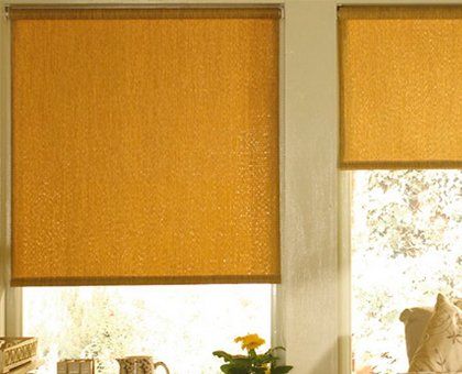 Natural looking roller blinds