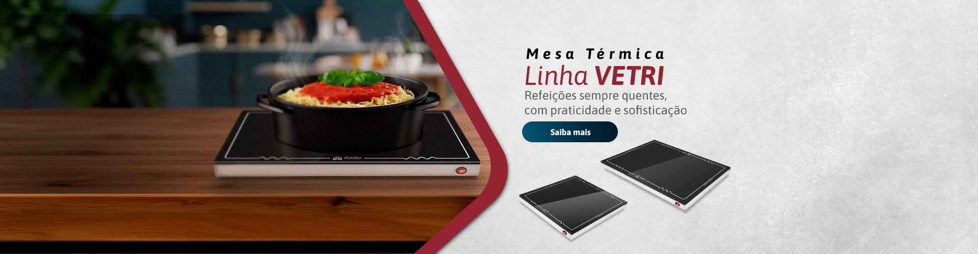 mesa térmica linha vetri