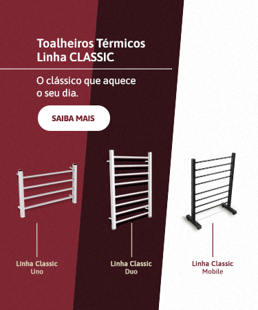 toalheiro térmico linha classic