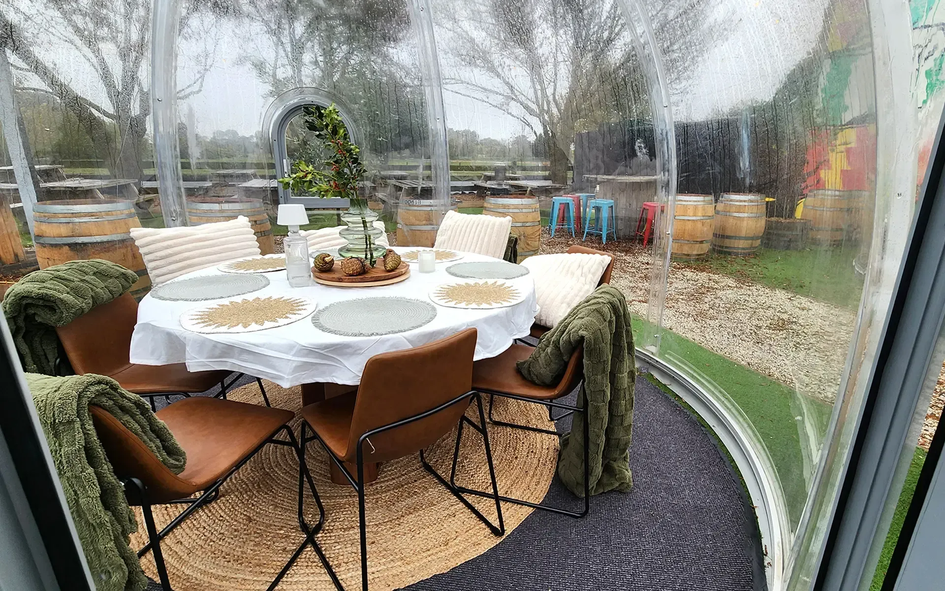 The Market Hotel Ballarat - Winter Igloos. Available for dinner bookings now