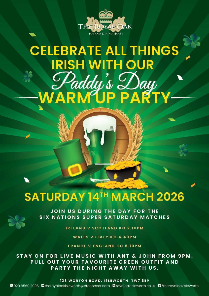 #sixnationslive #paddysnight #rugby #livemusic