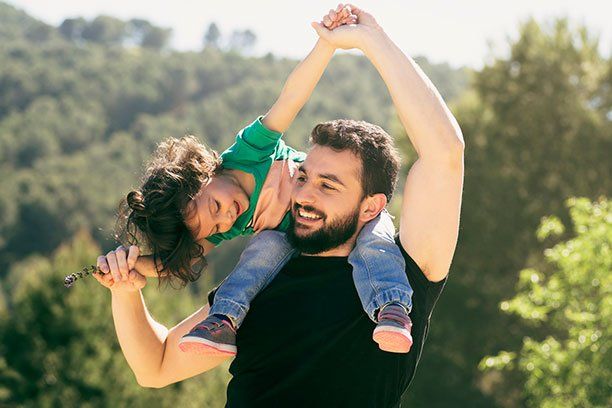 Happy Father and Daughter — Belchertown, MA — Law Offices of Richard H Maynard PC