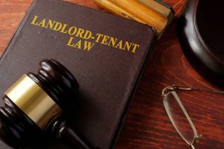Landlord-Tenant Law Book and Gavel — Belchertown, MA — Law Offices of Richard H Maynard PC