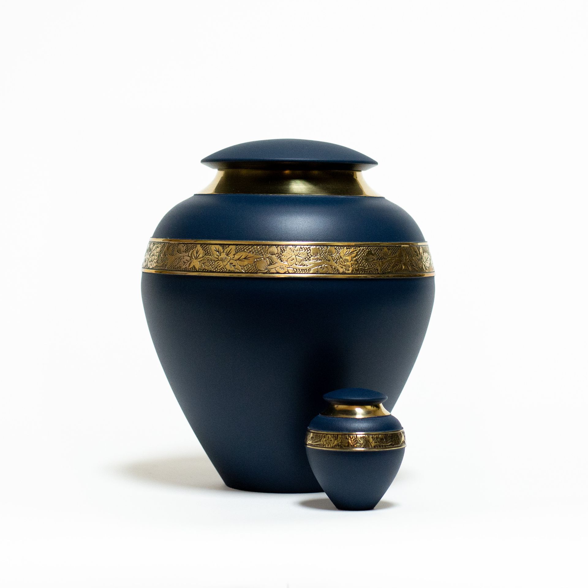 The Anoka Urn Blue