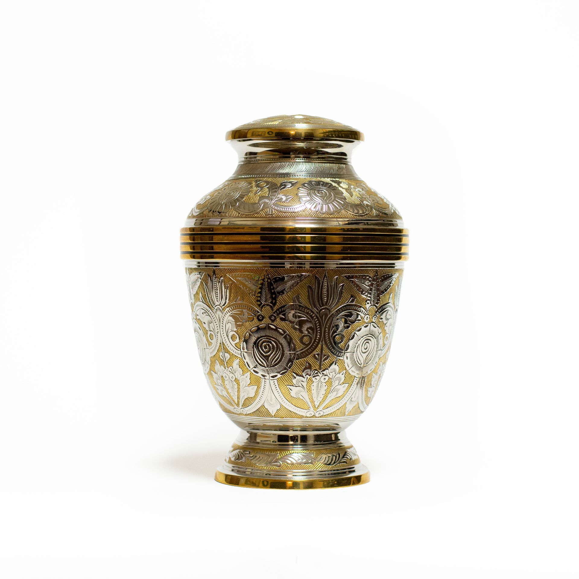 Elegant Floral Urn