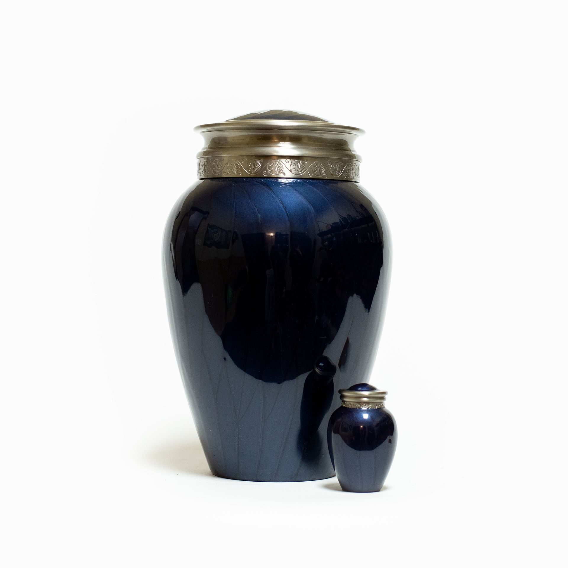 The Blessing Urn Indigo