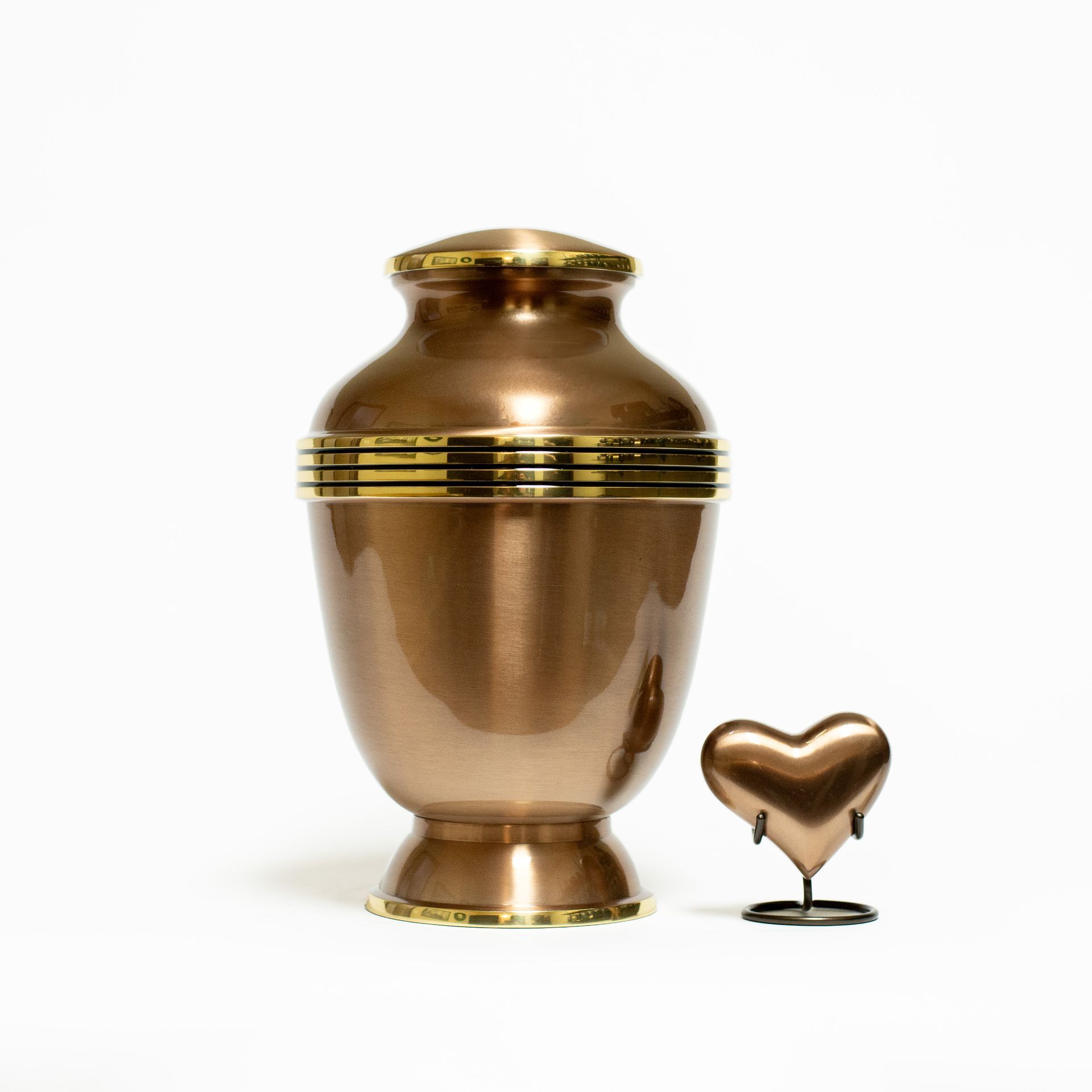 Elegant Copper Urn