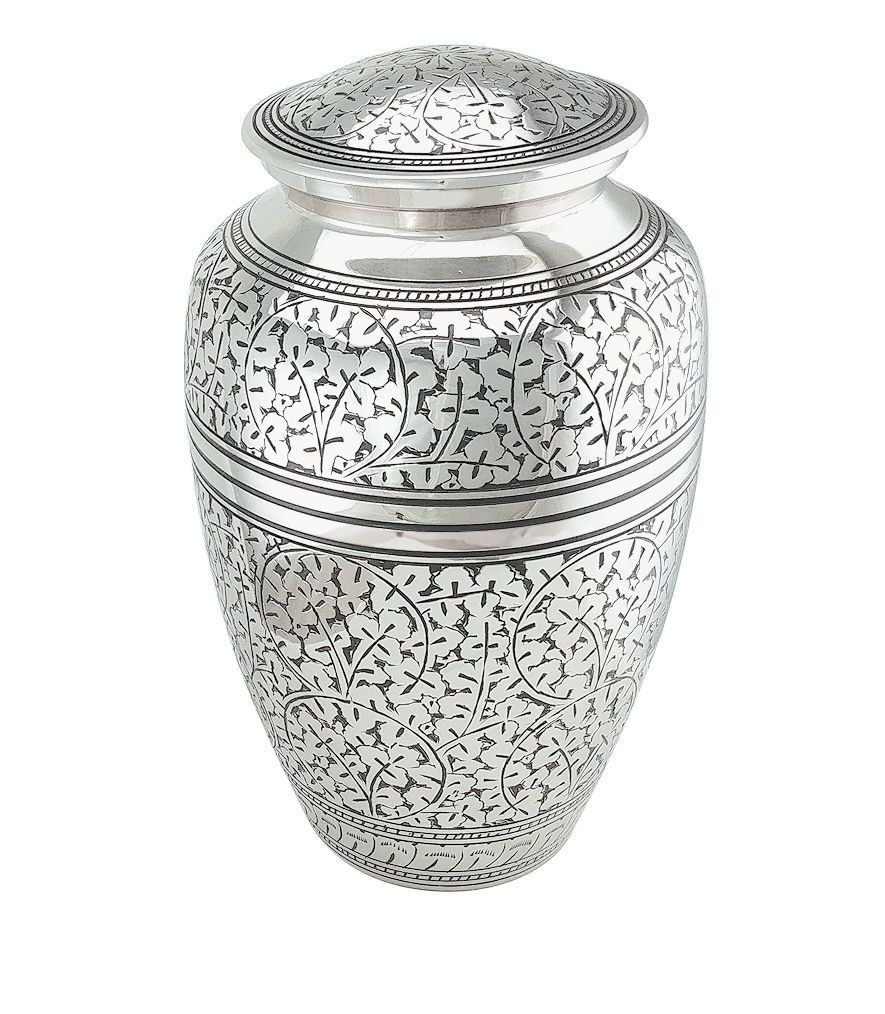 Pewter Antique Urn