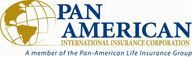 The pan american international insurance corporation logo is a member of the pan-american life insurance group.