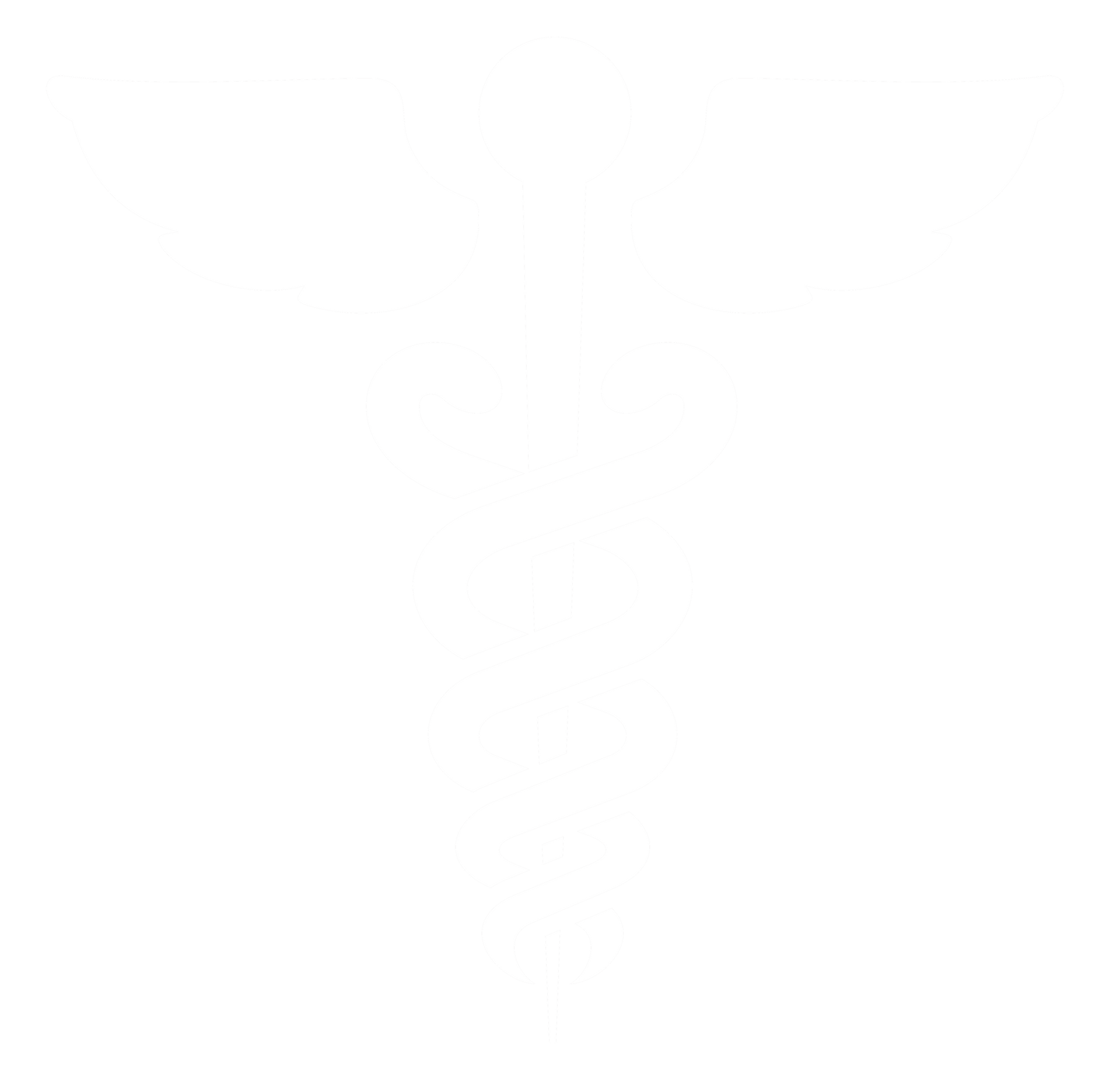 White outlined silhouette of a person standing. White outlined silhouette of a person standing.