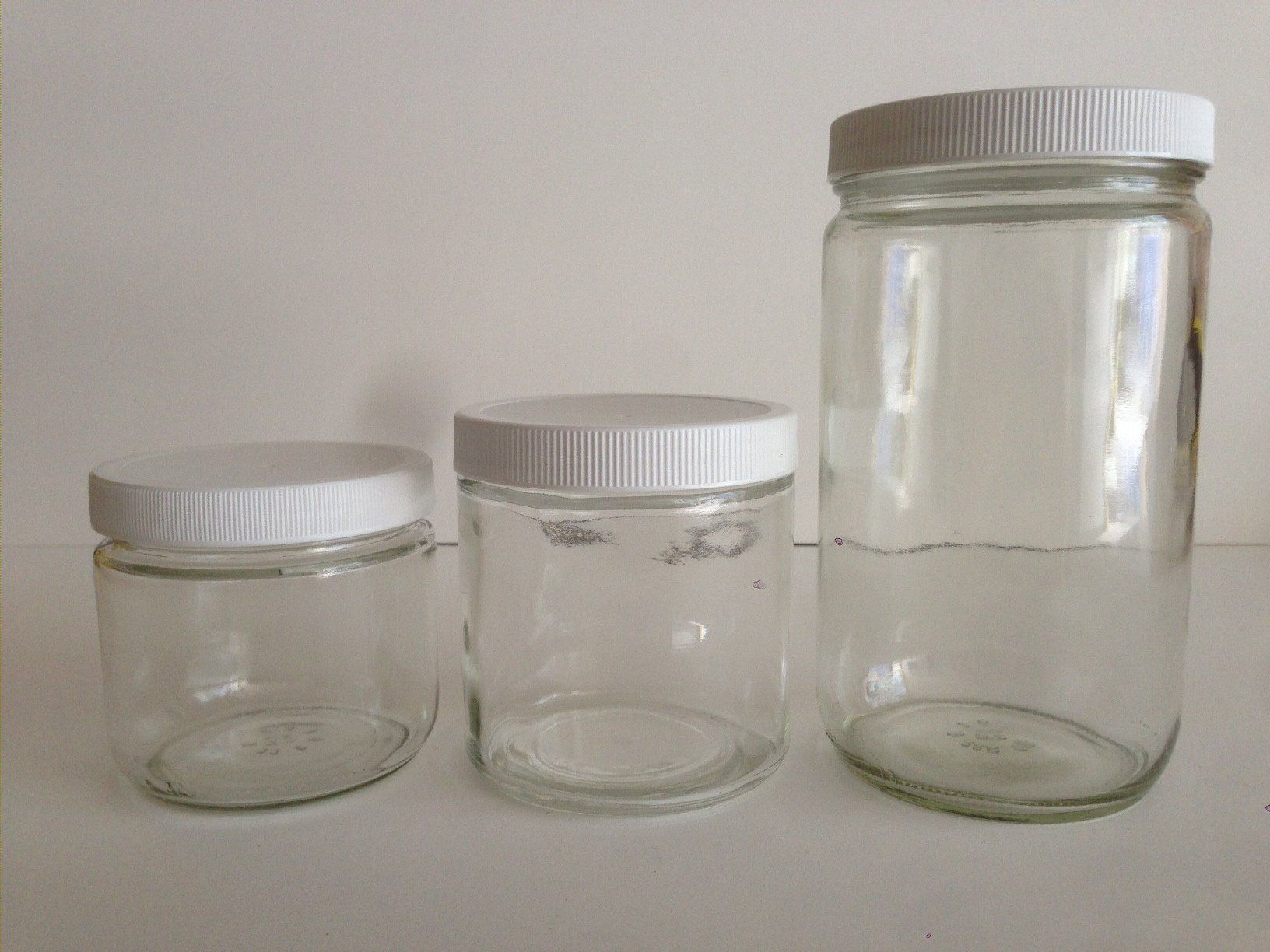 Straight Sided Jars 12oz, 16oz, 32oz 