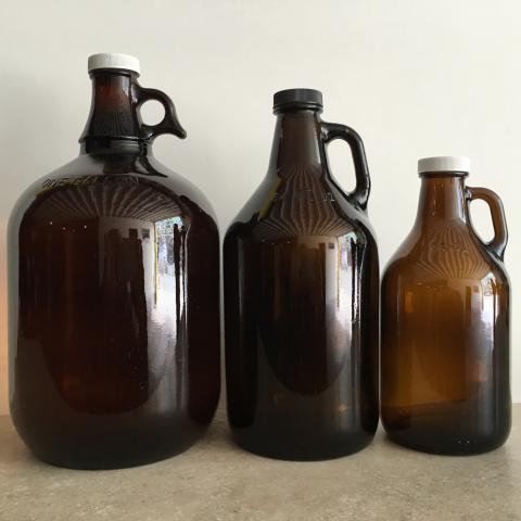 Amber Growler Family — Bottles Wholesale & Manufacturers in Brooklyn, NY