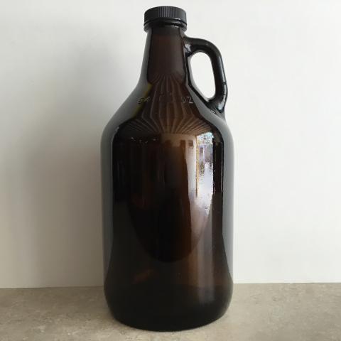 32 oz Amber Growlers — Bottles Wholesale & Manufacturers in Brooklyn, NY