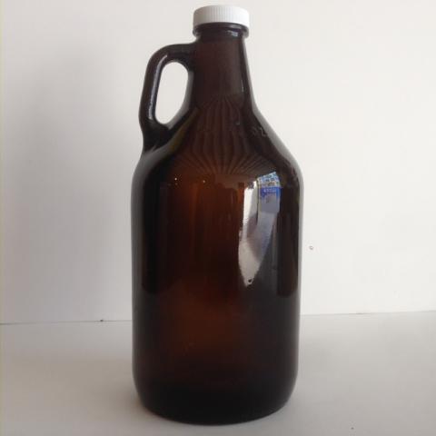 64oz Amber Growlers — Bottles Wholesale & Manufacturers in Brooklyn, NY