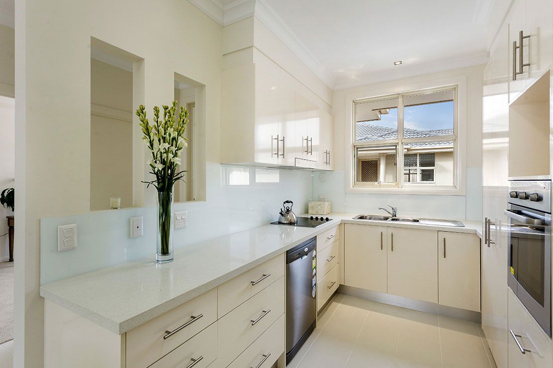 White Kitchen — Southeast Melbourne, VIC — Ageing in Place