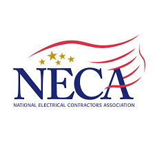 The logo for the National Electrical Contractors Association
