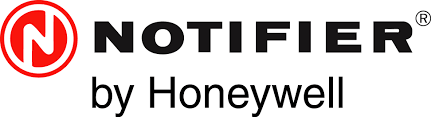 A logo for Notifier by Honeywell