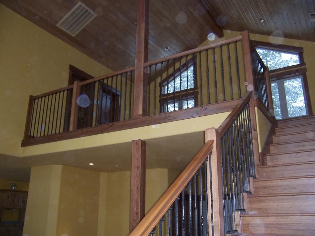 House Interior With Loft