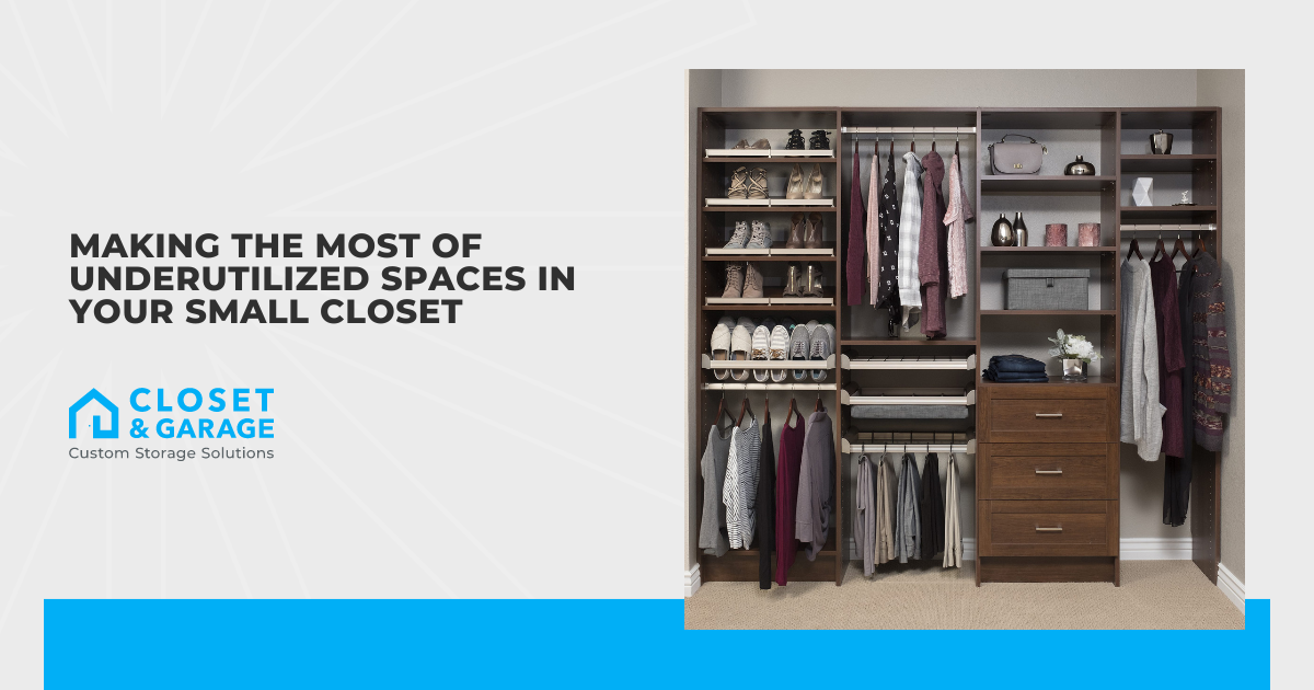 Making the Most of Underutilized Spaces in Your Small Closet