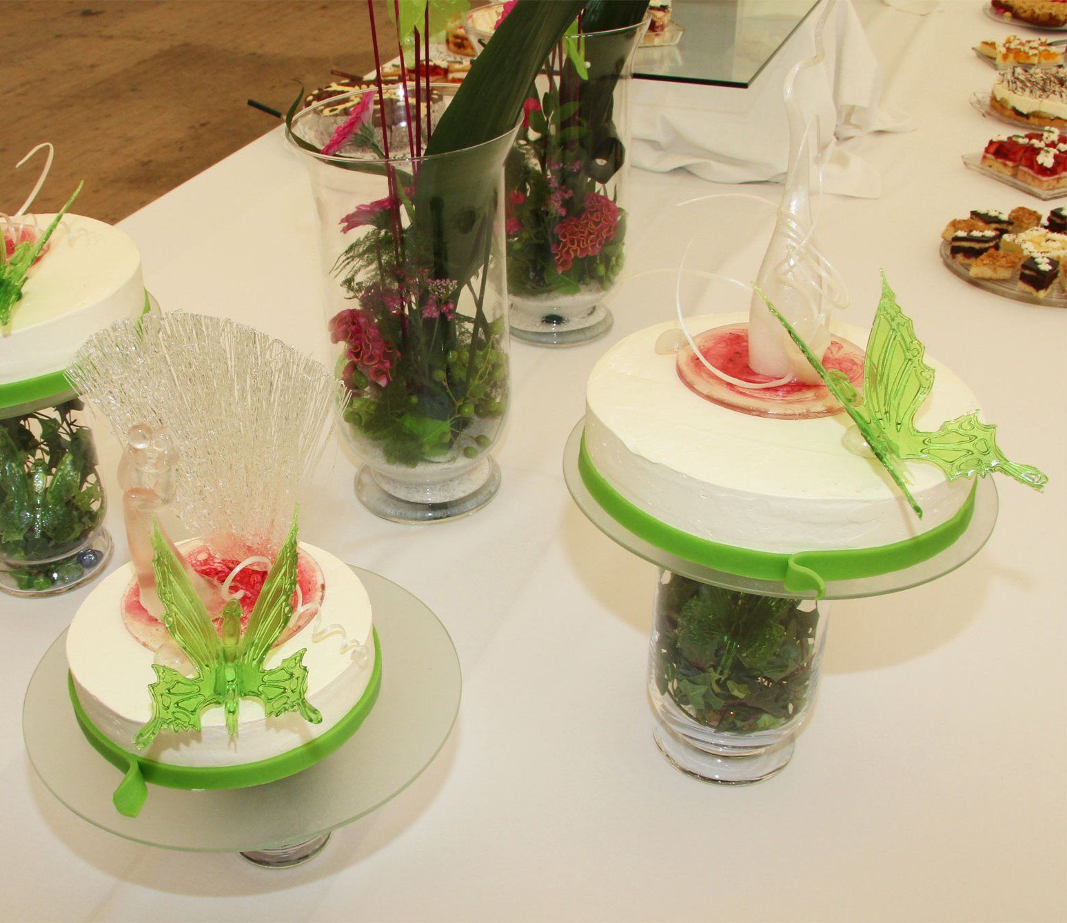 Motto-Hochzeitstorte aus dem Hause Klinkmüller