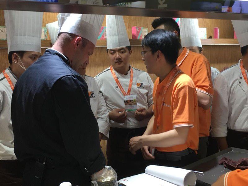 René Klinkmüller auf der China bakery 2018