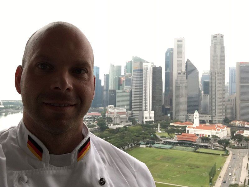 René Klinkmüller auf der FHB Singapur
