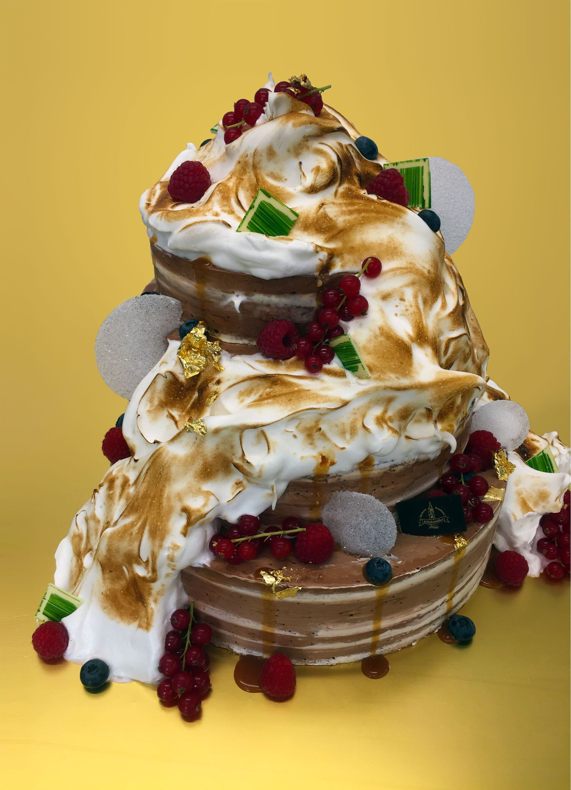 Verzierte Hochzeitstorte