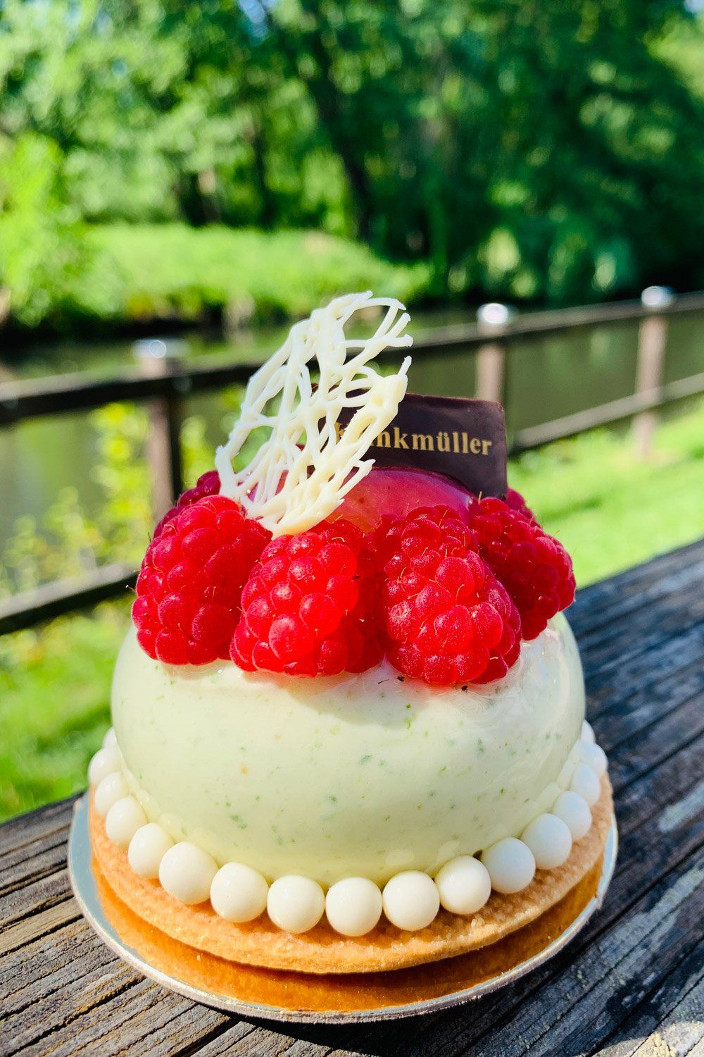 Rucola-Mascarpone Dessert