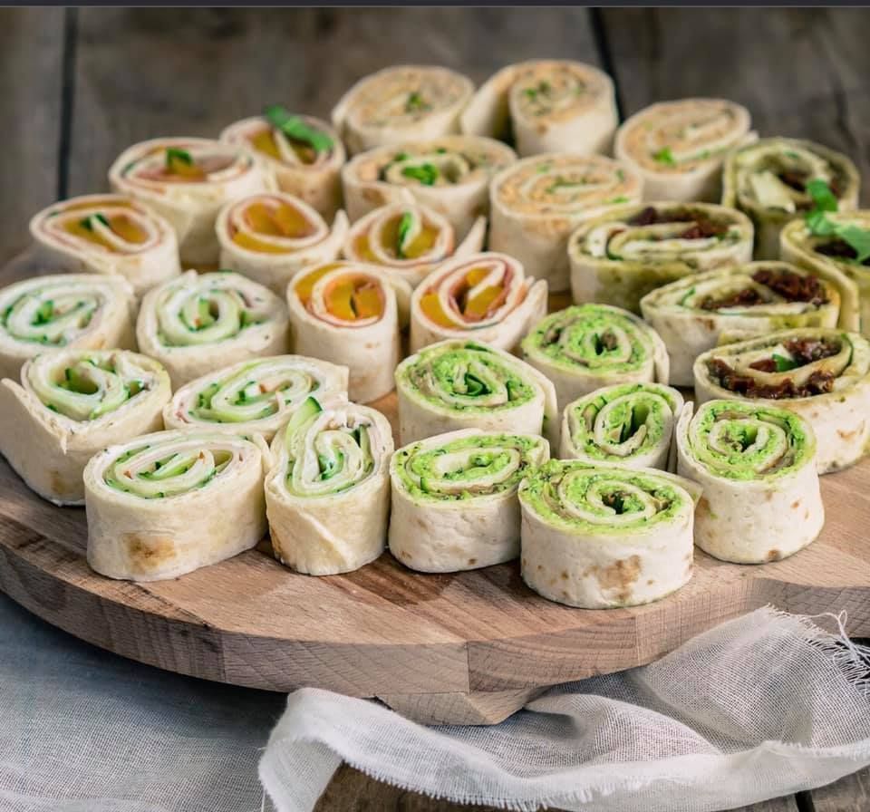 rolled sandwiches