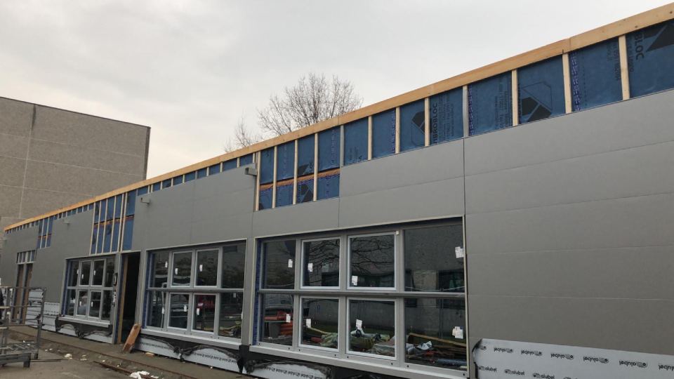 copertura per capannone industriale